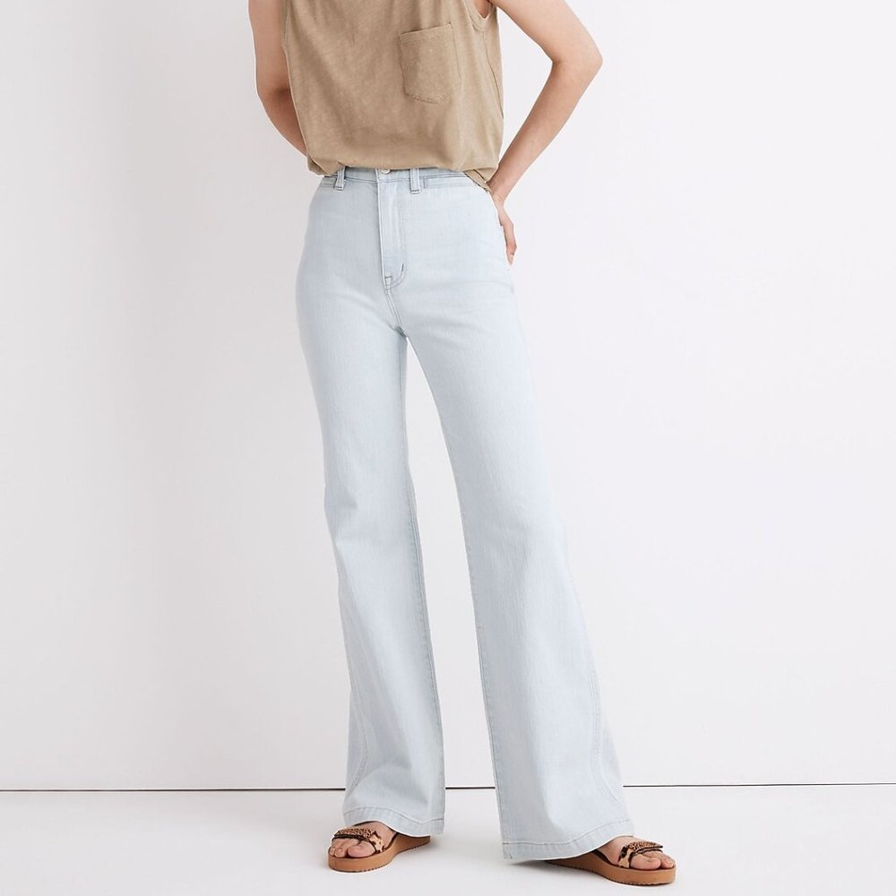 MADEWELL 11" High Rise Flare Jean